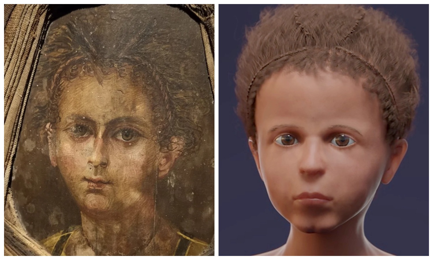 Фотография: Лицо из прошлого: Ученые воссоздали внешность 3-летнего мальчика из египетской мумии №1 - BigPicture.ru