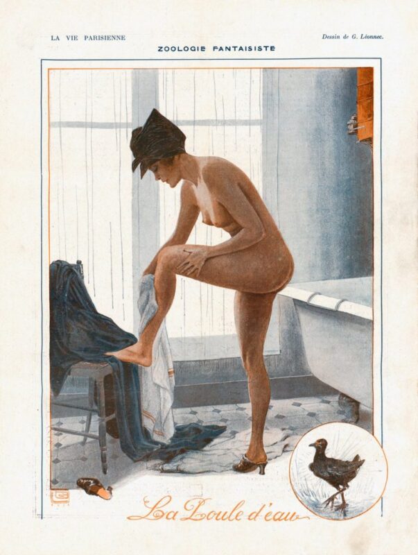 Фотография: Иллюстрации легендарного журнала La Vie Parisienne с налетом эротики в стиле ар-нуво №19 - BigPicture.ru