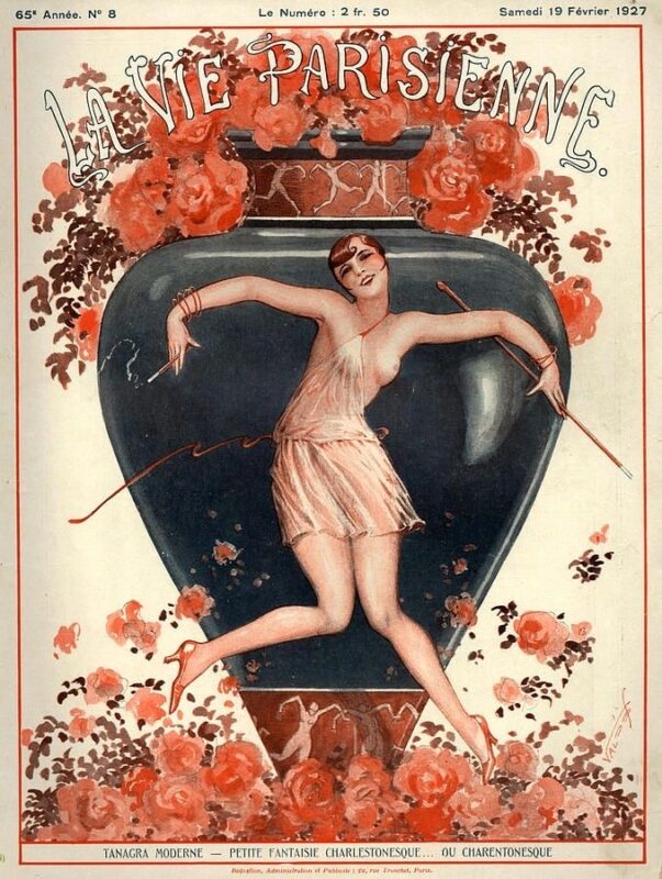 Фотография: Иллюстрации легендарного журнала La Vie Parisienne с налетом эротики в стиле ар-нуво №21 - BigPicture.ru