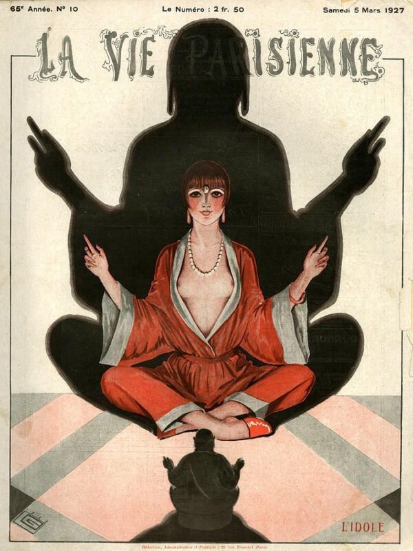 Фотография: Иллюстрации легендарного журнала La Vie Parisienne с налетом эротики в стиле ар-нуво №24 - BigPicture.ru