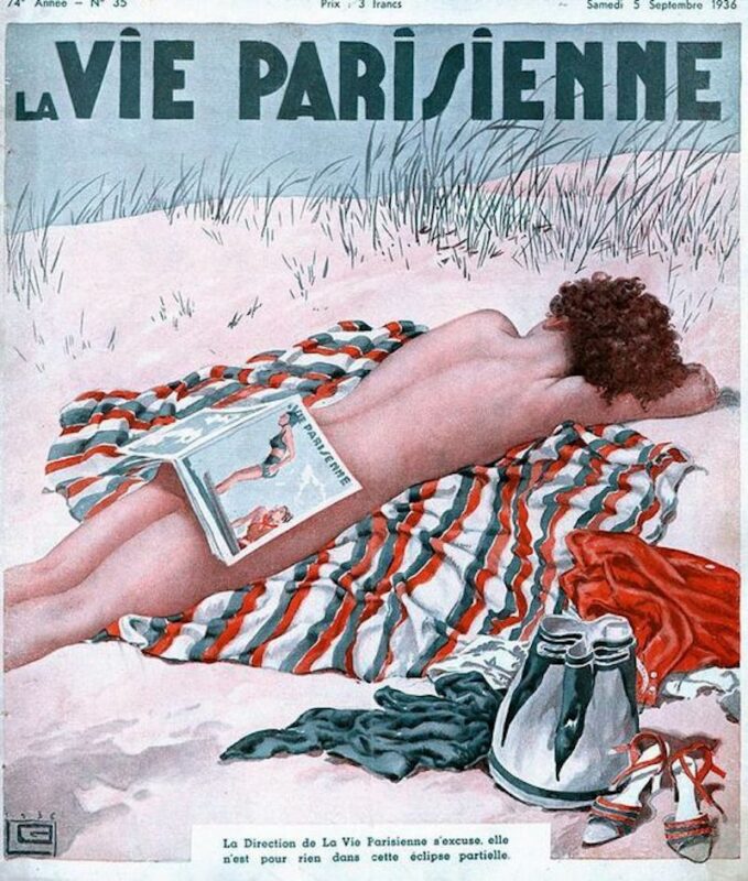 Фотография: Иллюстрации легендарного журнала La Vie Parisienne с налетом эротики в стиле ар-нуво №25 - BigPicture.ru