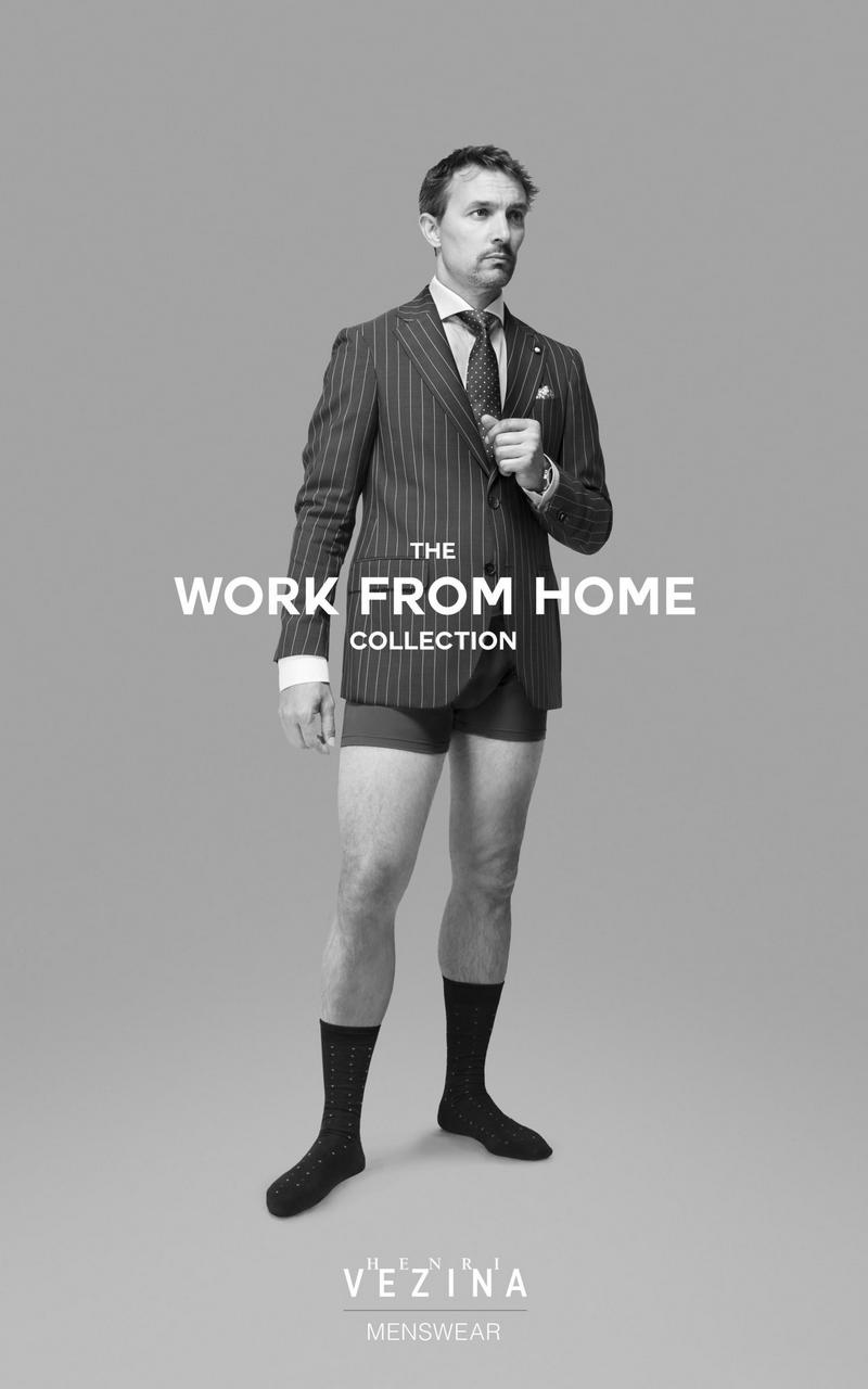 Фотография: Без штанов: бренд из Канады представил свою версию одежды для работы из дома №3 - BigPicture.ru