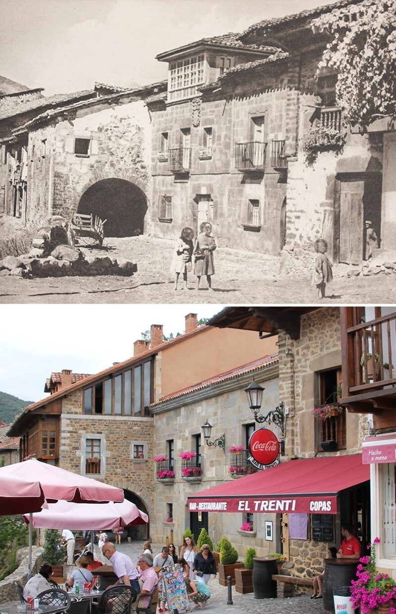Фотография: Тогда и теперь: сильно ли изменились города Европы за сто лет? №19 - BigPicture.ru