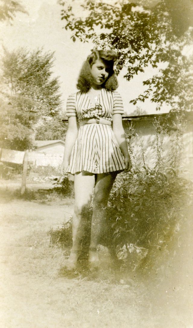 Фотография: Шорты с укороченным топом: любимый летний наряд молодых американок 40-х годов №9 - BigPicture.ru