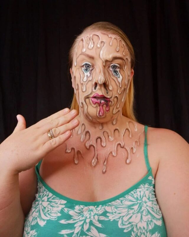 Фотография: Визажистка Ханна Грейс и ее невероятные make-up иллюзии №5 - BigPicture.ru