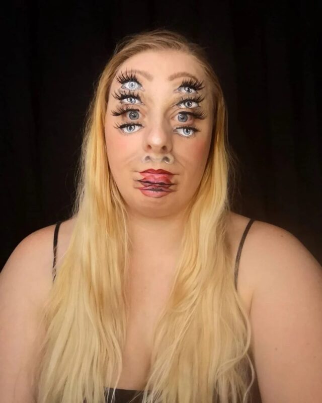 Фотография: Визажистка Ханна Грейс и ее невероятные make-up иллюзии №10 - BigPicture.ru