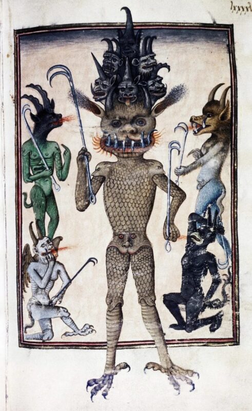 Фотография: Почему в Средневековье демонов рисовали с лицами между ног №2 - BigPicture.ru