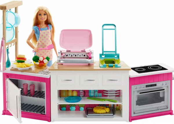 Как быстро и недорого превратить скучную кухню в рай для Барби