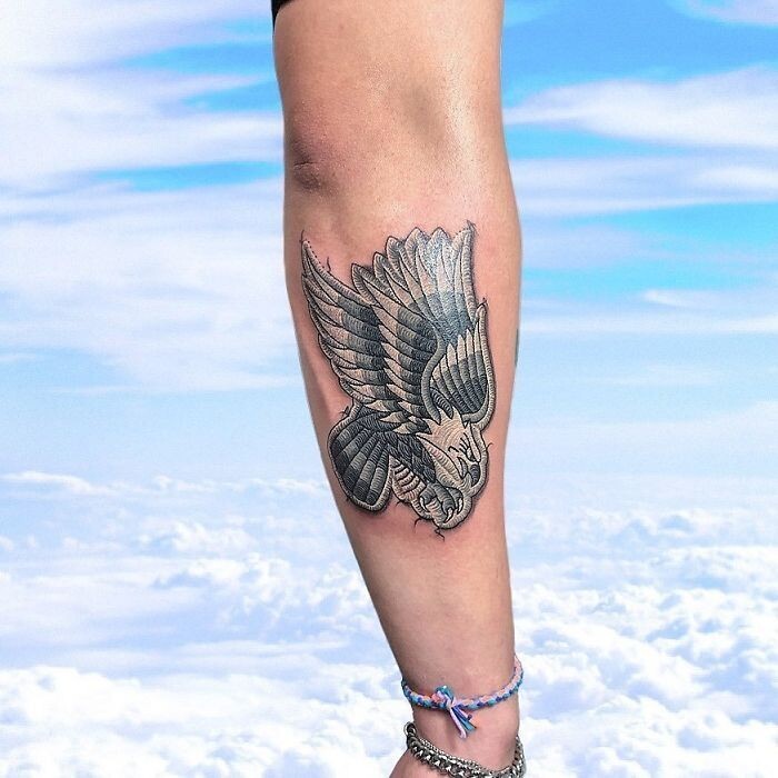 Фотография: 30 невероятно крутых татуировок, которые выглядят как нашивки №27 - BigPicture.ru