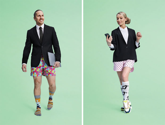Фотография: Без штанов: бренд из Канады представил свою версию одежды для работы из дома №5 - BigPicture.ru
