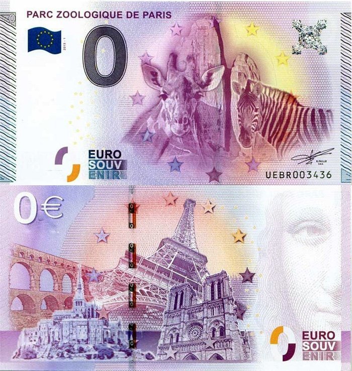 Фотография: Зачем в мире выпускают купюры номиналом ноль евро №10 - BigPicture.ru