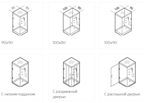 Какую душевую кабину купить в маленькую ванную комнату?