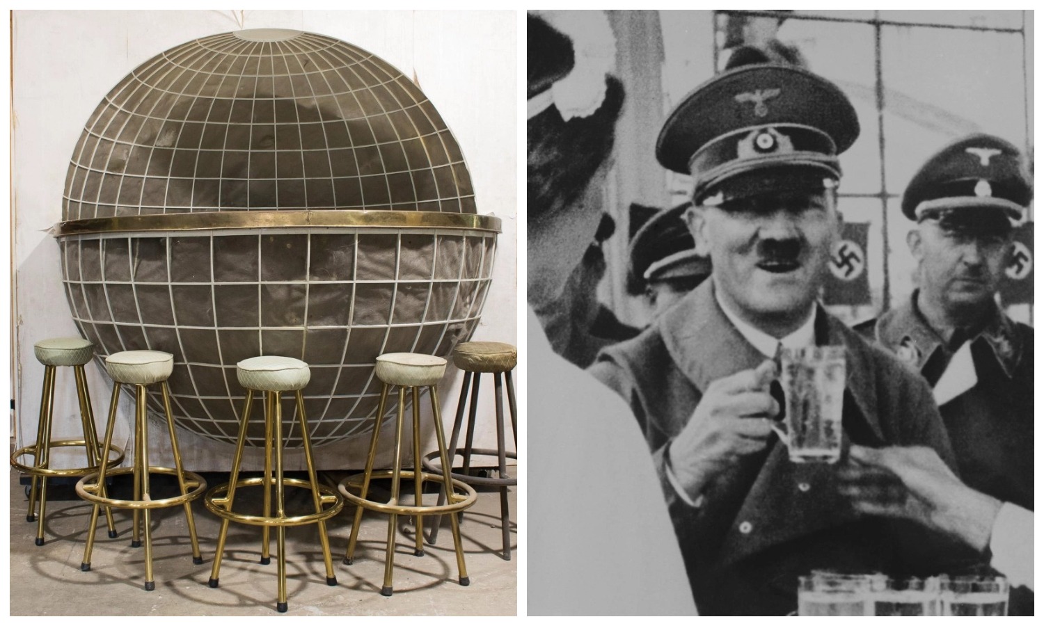 Фотография: На аукцион выставили бар Гитлера, который 70 лет простоял в американском амбаре №1 - BigPicture.ru