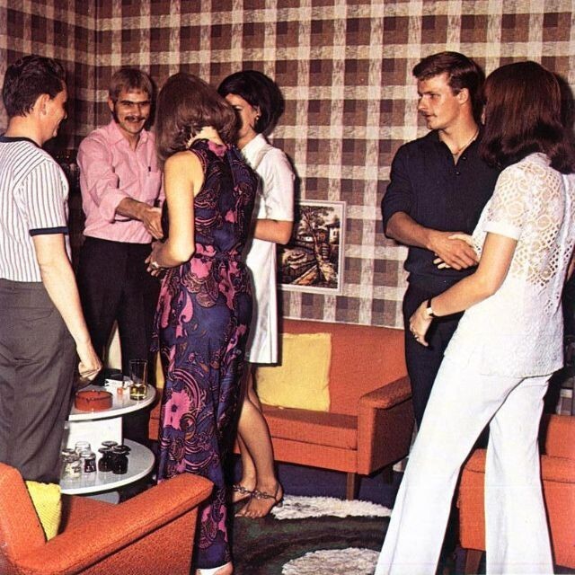 Фотография: Как зажигали на вечеринках в 1970-е №11 - BigPicture.ru
