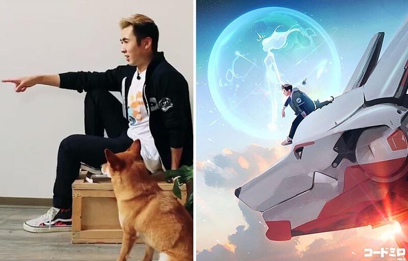 Фотография: 20 удивительных трансформаций: художник превращает себя и свою собаку в мультяшек №14 - BigPicture.ru