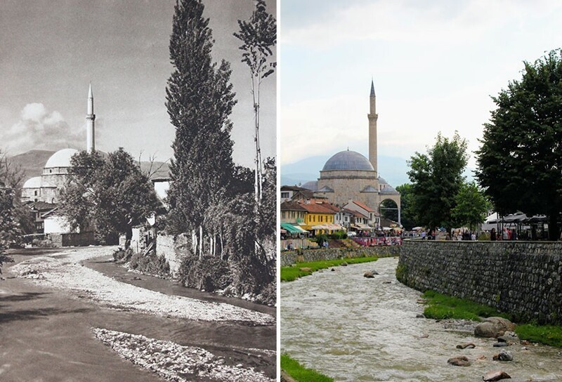 Фотография: Тогда и теперь: сильно ли изменились города Европы за сто лет? №20 - BigPicture.ru