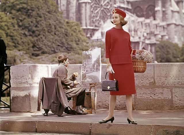 35 потрясающих фото классической модели Моник Шевалье 1950-х и 60-х годов