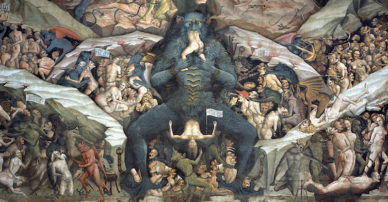 Фотография: Почему в Средневековье демонов рисовали с лицами между ног №1 - BigPicture.ru