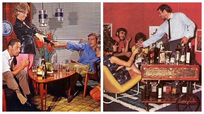 Фотография: Как зажигали на вечеринках в 1970-е №1 - BigPicture.ru