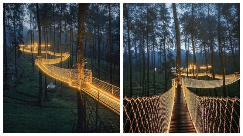 Фотография: Путешествуем онлайн: самый волшебный мост в Индонезии №1 - BigPicture.ru