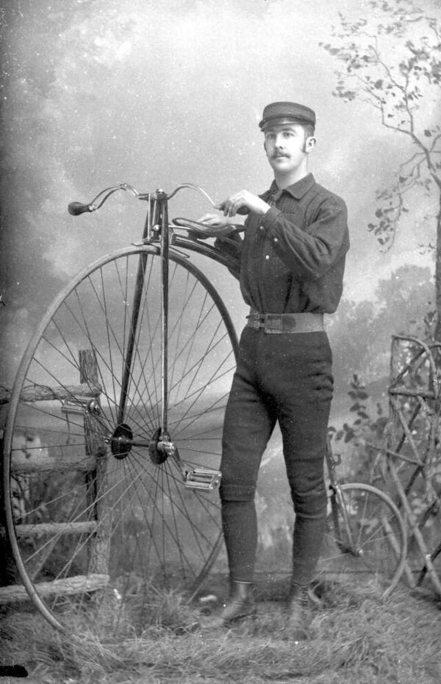 Фотография: История велосипеда: Пенни-фартинг, или Высокое колесо №8 - BigPicture.ru
