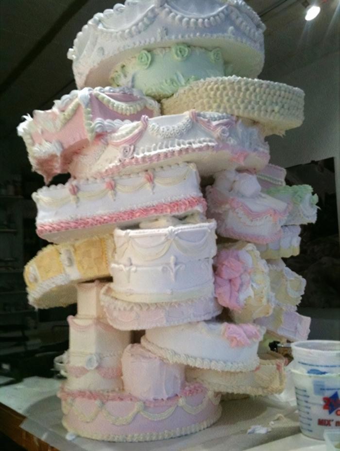 Фотография: 40 забавных, а чаще попросту неудачных свадебных тортов №4 - BigPicture.ru