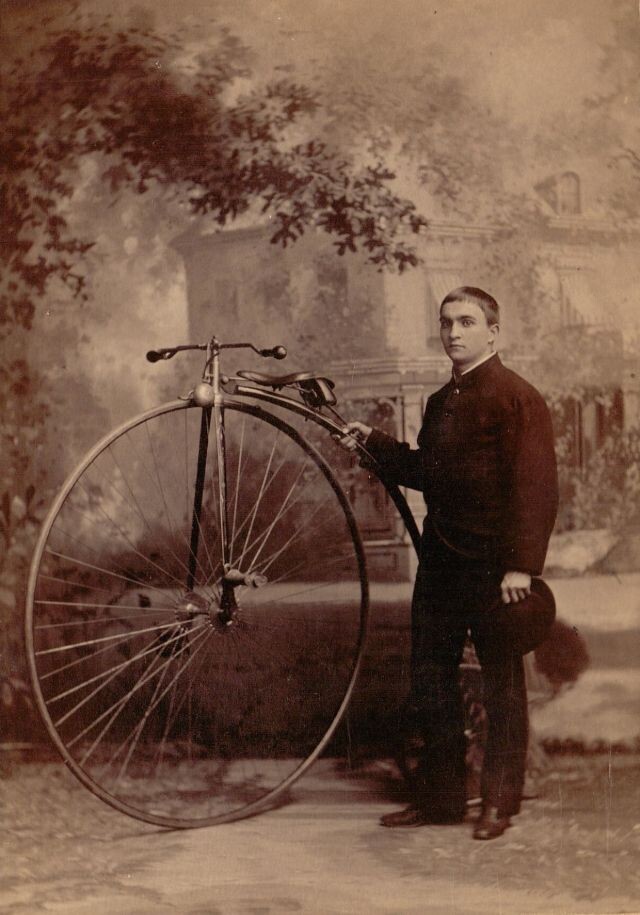 Фотография: История велосипеда: Пенни-фартинг, или Высокое колесо №13 - BigPicture.ru