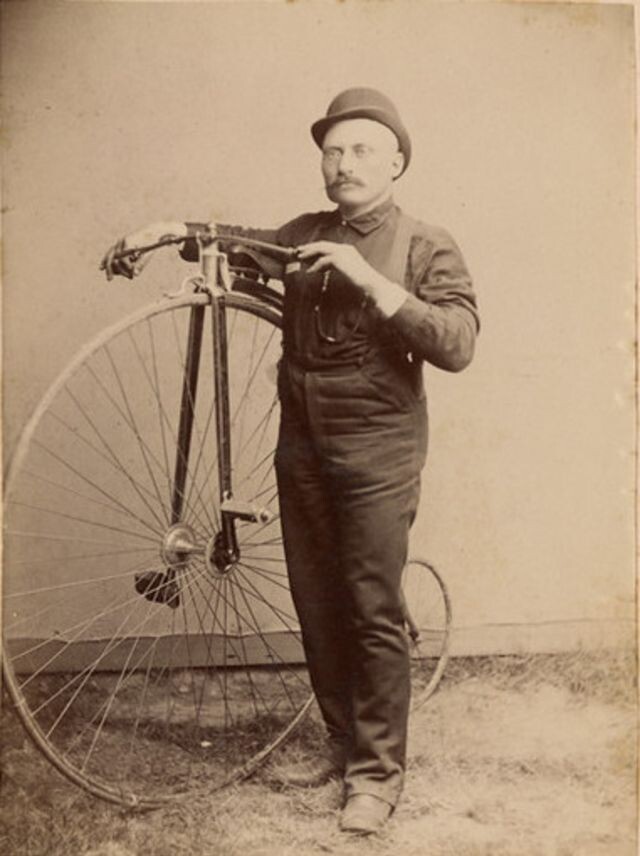 Фотография: История велосипеда: Пенни-фартинг, или Высокое колесо №11 - BigPicture.ru