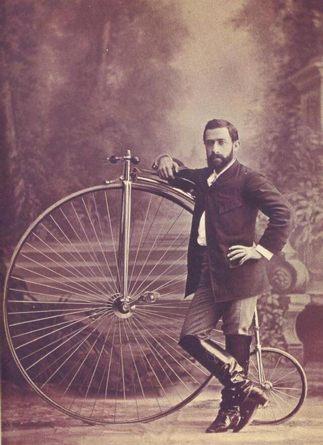 Фотография: История велосипеда: Пенни-фартинг, или Высокое колесо №5 - BigPicture.ru
