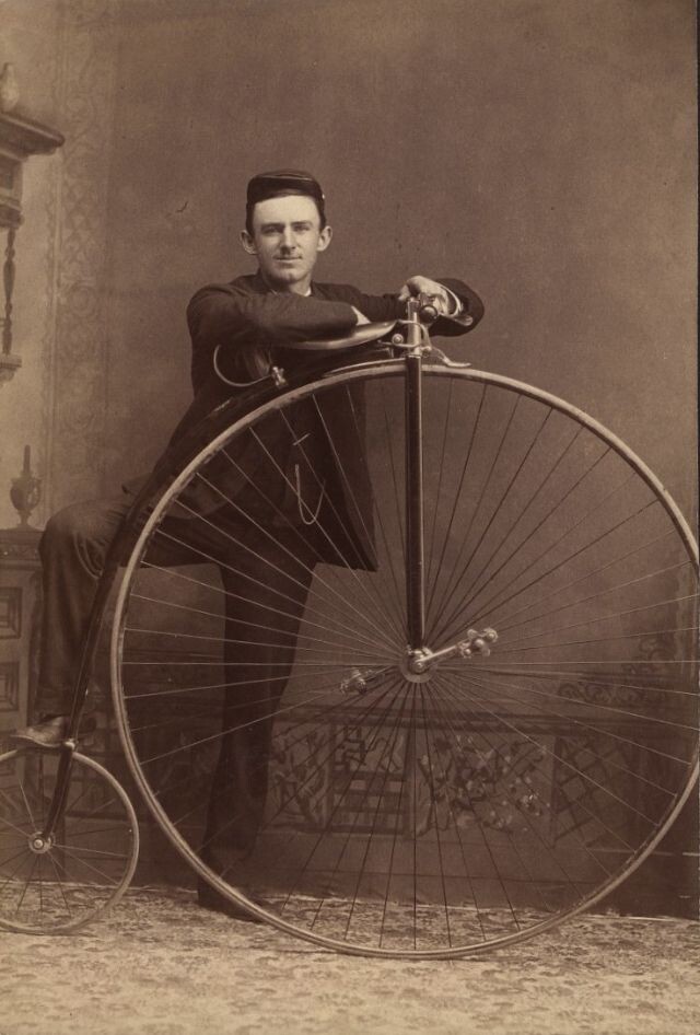 Фотография: История велосипеда: Пенни-фартинг, или Высокое колесо №20 - BigPicture.ru