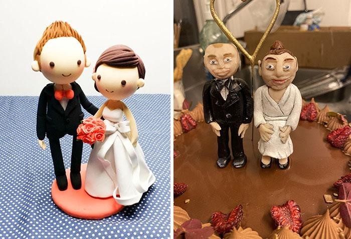 Фотография: 40 забавных, а чаще попросту неудачных свадебных тортов №9 - BigPicture.ru