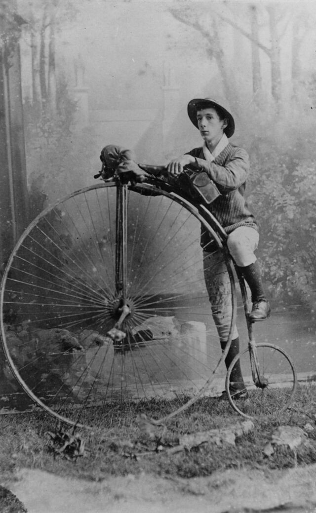Фотография: История велосипеда: Пенни-фартинг, или Высокое колесо №9 - BigPicture.ru