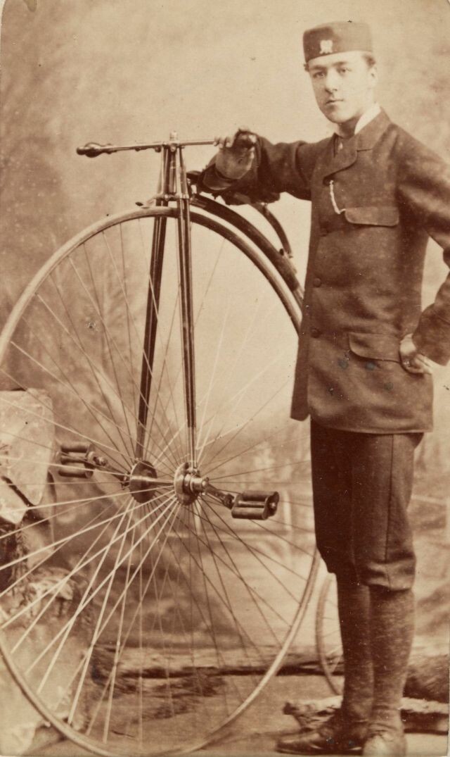 Фотография: История велосипеда: Пенни-фартинг, или Высокое колесо №23 - BigPicture.ru