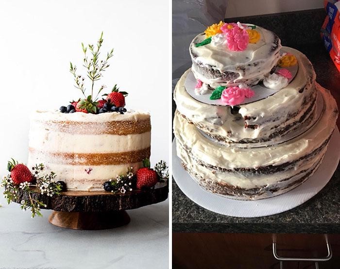 Фотография: 40 забавных, а чаще попросту неудачных свадебных тортов №16 - BigPicture.ru