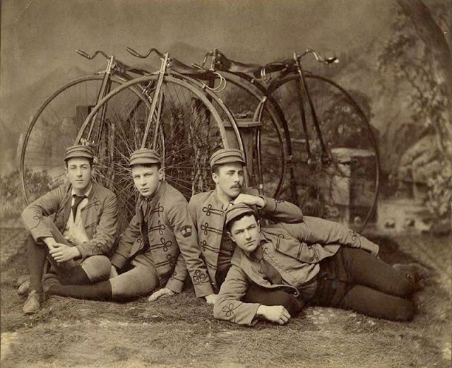 Фотография: История велосипеда: Пенни-фартинг, или Высокое колесо №3 - BigPicture.ru