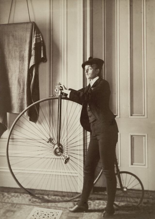 Фотография: История велосипеда: Пенни-фартинг, или Высокое колесо №12 - BigPicture.ru