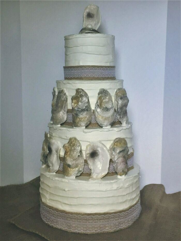 Фотография: 40 забавных, а чаще попросту неудачных свадебных тортов №27 - BigPicture.ru