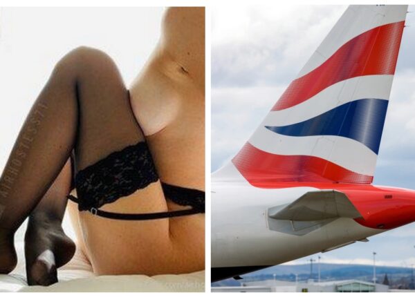 На седьмом небе от удовольствия: британская стюардесса предлагает секс прямо на борту