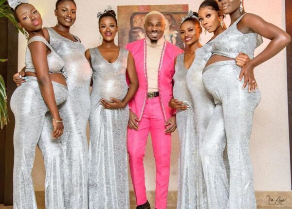 Мачо из Нигерии явился на свадьбу в окружении 6 беременных женщин, утверждая, что он — отец всех детей