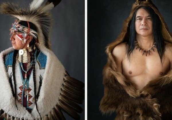 16 невероятных портретов американских индейцев в ритуальных костюмах