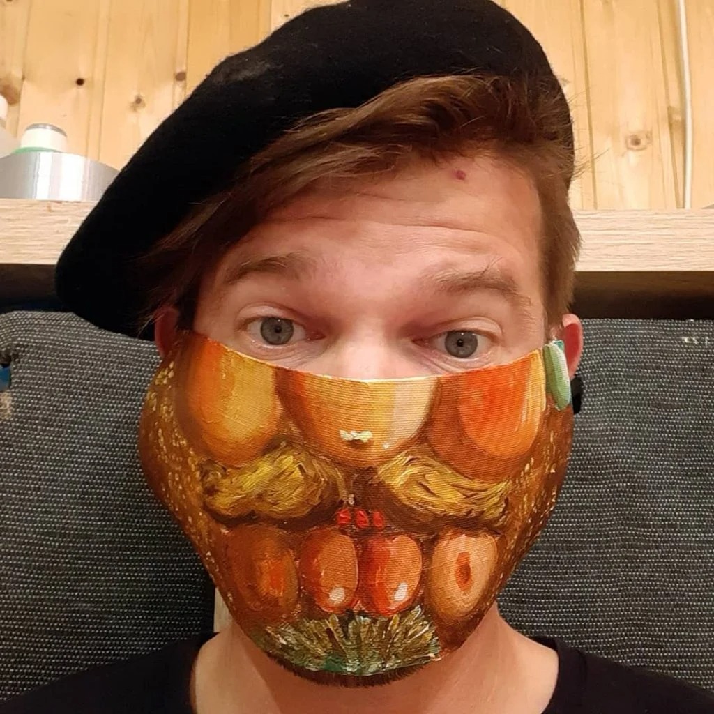 Фотография: Каждый день – в новой маске: челлендж австрийского художника продолжается! №33 - BigPicture.ru