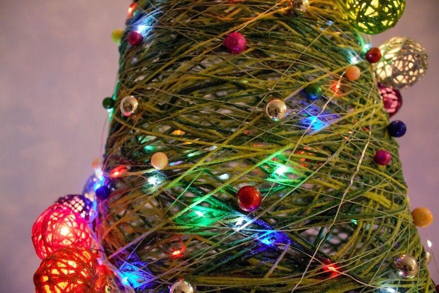Фотография: Как сделать оригинальную новогоднюю елку своими руками №3 - BigPicture.ru