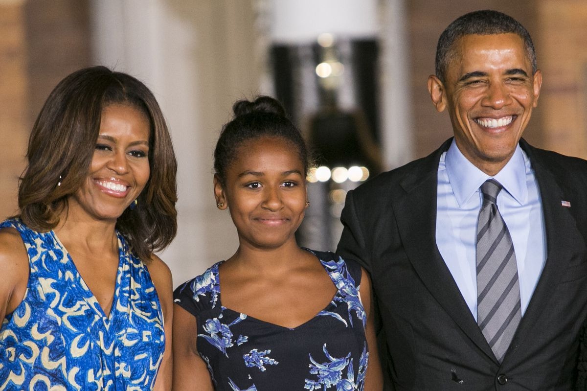 Фотография: Верна себе: как Саша Обама осталась при своем мнении, несмотря на высокий статус дочери президента №12 - BigPicture.ru