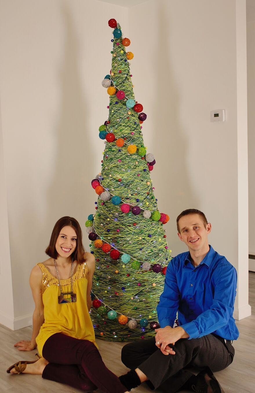 Фотография: Как сделать оригинальную новогоднюю елку своими руками №18 - BigPicture.ru