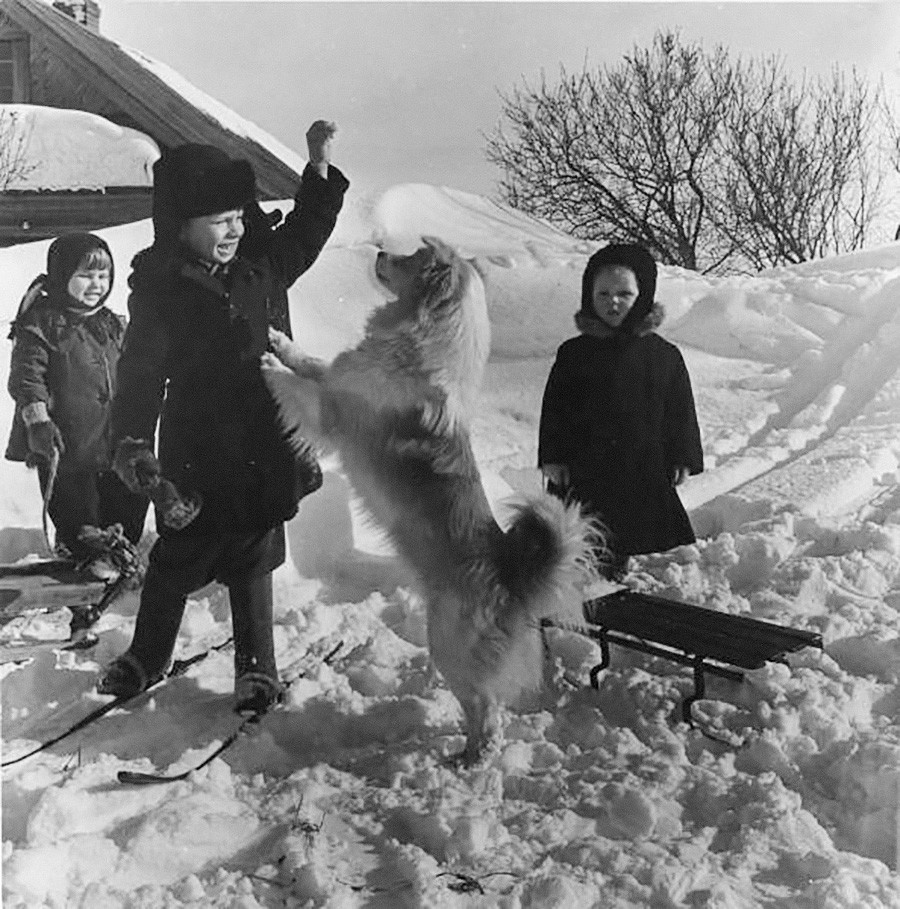 Фотография: Зима в советских ретро-фотографиях №12 - BigPicture.ru