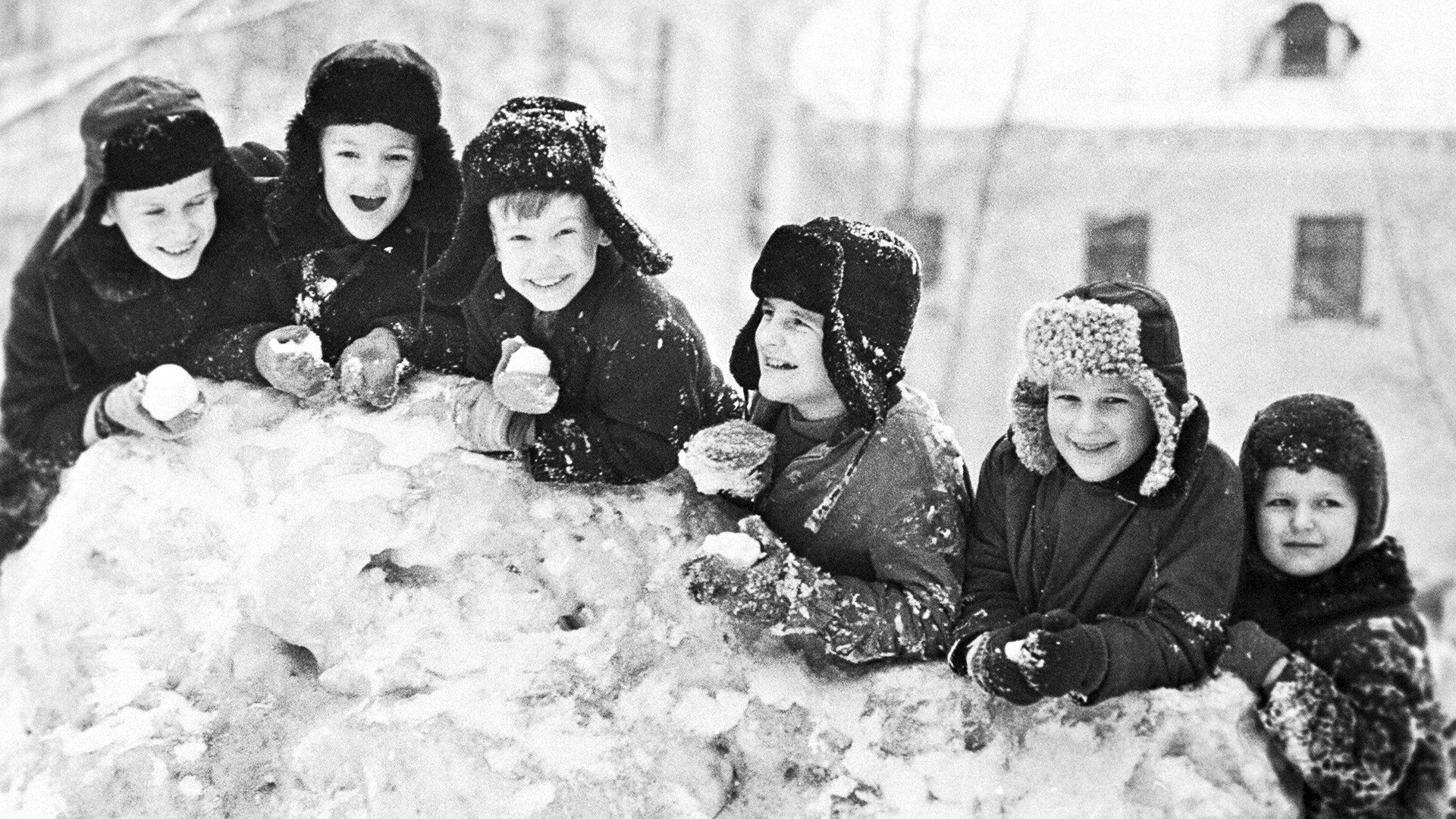 Фотография: Зима в советских ретро-фотографиях №1 - BigPicture.ru