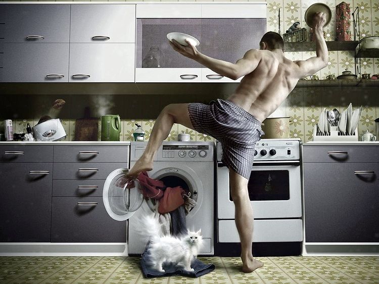 Фотография: Открытие века: лучшие любовники — это мужчины, которые моют посуду №4 - BigPicture.ru