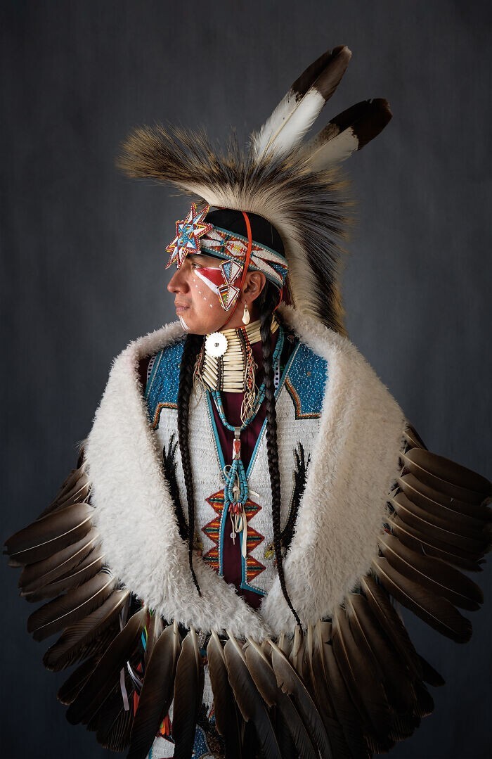 Фотография: 16 невероятных портретов американских индейцев в ритуальных костюмах №8 - BigPicture.ru