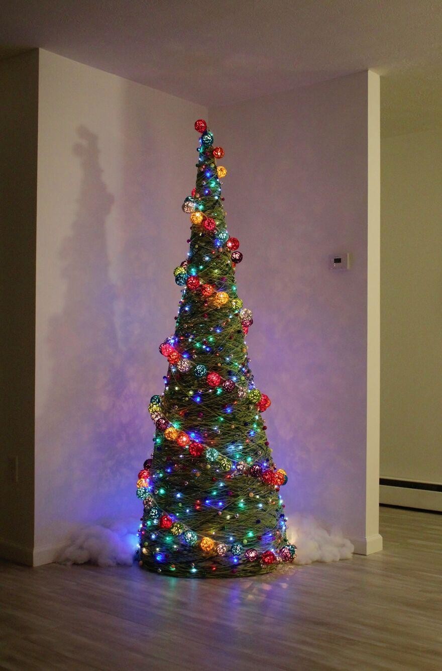 Фотография: Как сделать оригинальную новогоднюю елку своими руками №2 - BigPicture.ru