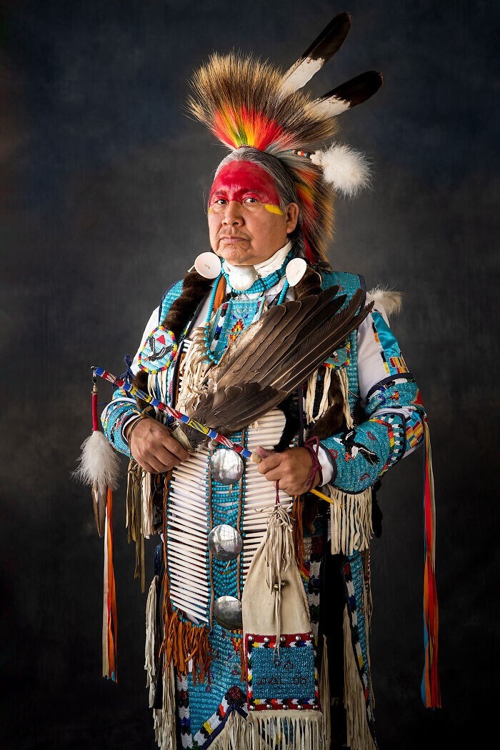 Фотография: 16 невероятных портретов американских индейцев в ритуальных костюмах №11 - BigPicture.ru